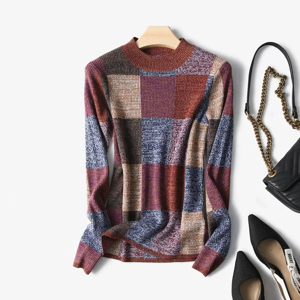 Топ дизайн! Весна 2020 Новое поступление офисный женский свитер Базовая Блузка