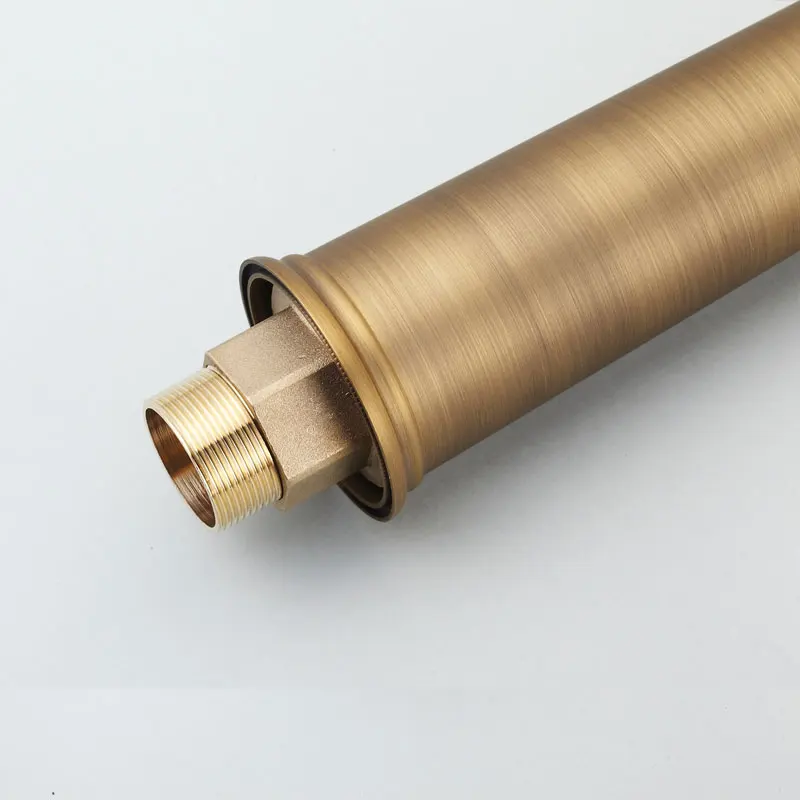 Латунный Смеситель для ванной комнаты Madica высокий кран из античной бронзы