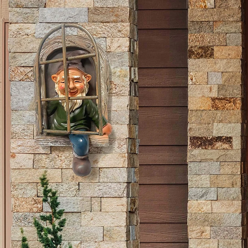 

Mini Figures Figure Decorative Garden Gnome Dwarf Resin Home Decoration Ornament Desk Decor Birthday Gift Accessories 2021 New