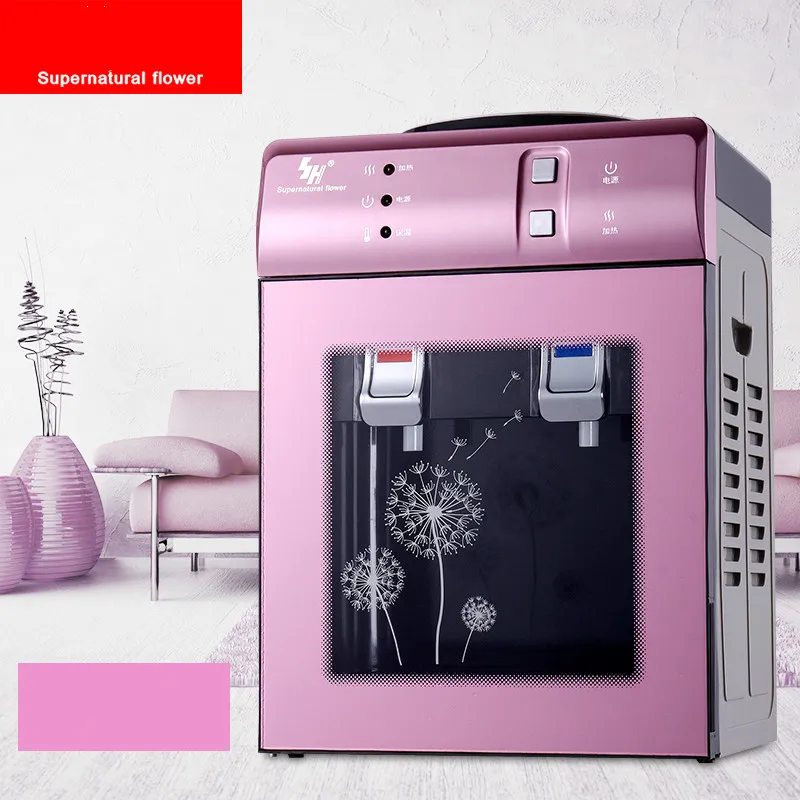 Ледяной дозатор теплой воды настольный маленький студенческий милый для спальни