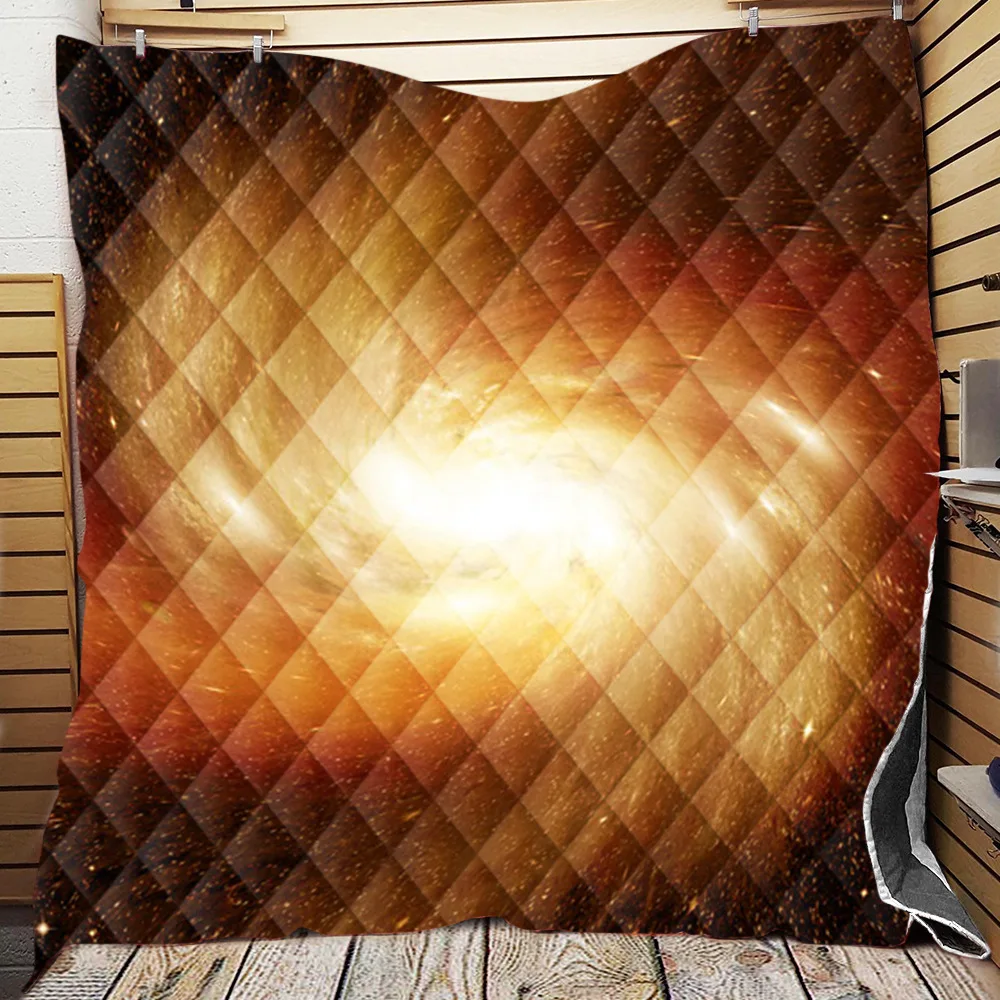 Стеганое одеяло со звездным небом симпатичное модное летнее крутое стеганое для