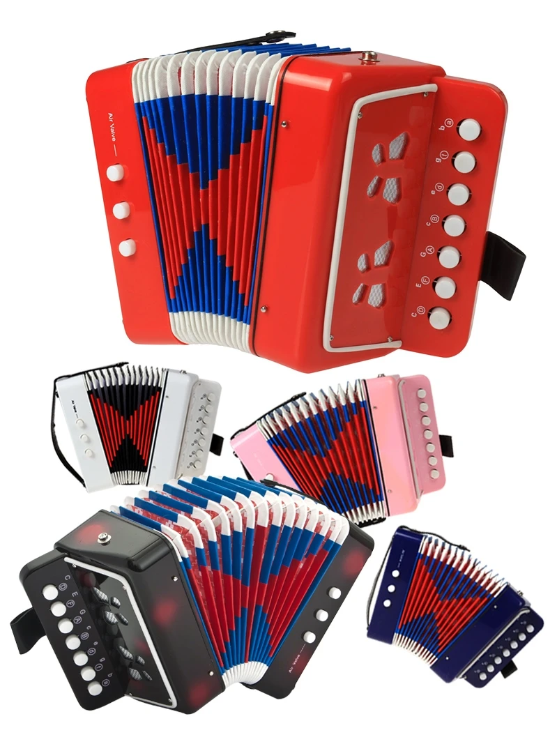 Children Accordion Music Instrument 1Pcs Portable Mini |
