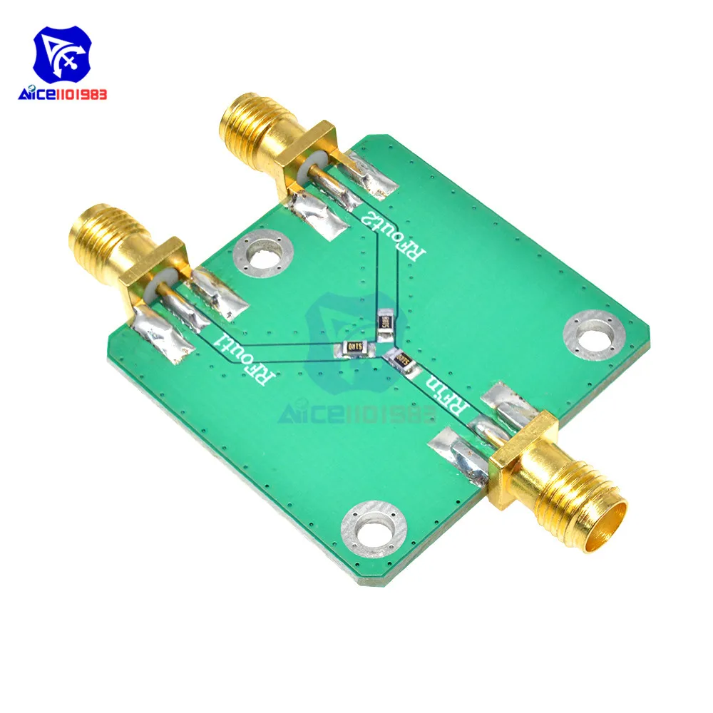 diymore DC-5G RF Microwave Resistor Power Splitter Power Distributor Radio Frequency Divider Module for Arduino