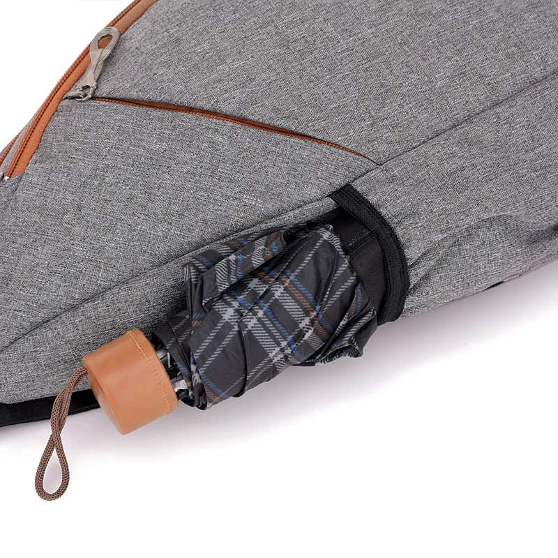 Нагрудные сумки для мужчин Повседневная сумка водонепроницаемая нейлоновая на