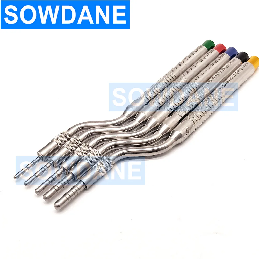 5 шт набор импланты остеотом инструмент синус подъемный выпуклой или вогнутой