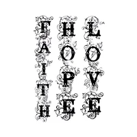scrapbook diy photo cards account rubber stamp clear stamp transparent handmade card stamp flower lace faith hope love