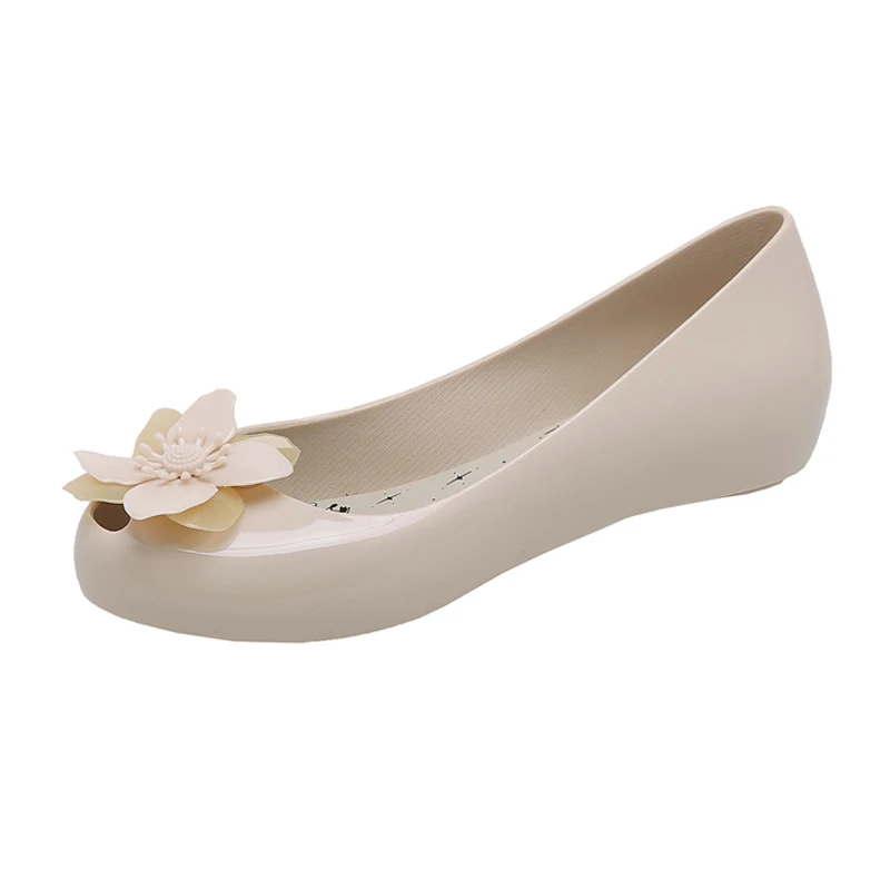 BEYARNE Модные женские милые туфли с большой бабочкой из прозрачного пластика Туфли