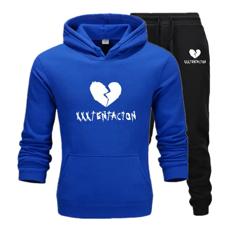 

Новинка 2021, спортивные костюмы, мужской свитшот, спортивные комплекты, зимняя куртка + брюки, повседневная одежда, мужской спортивный костюм...