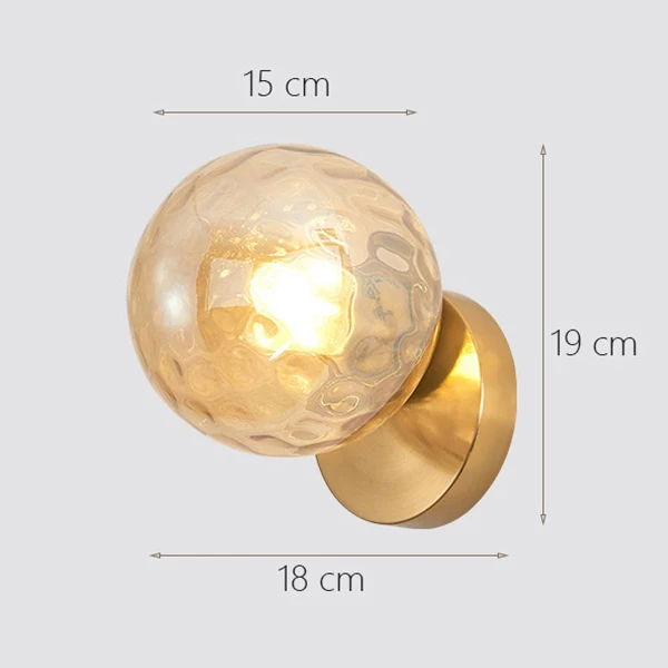 

Nordic светодиодный настенный светильник в виде Луны Железный современный декоративный лестницы светодиодный светильник домашний прикроватный Круглый Стеклянные настенная лампа свет s деревянная аппликация Murale E27