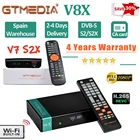 Спутниковый декодер Gtmedia V8X DVB-SS2S2X 1080P H.265 также Gtmedia V7 S2X с USB Wif, такой же как Gtmedia V8 NOVA No app