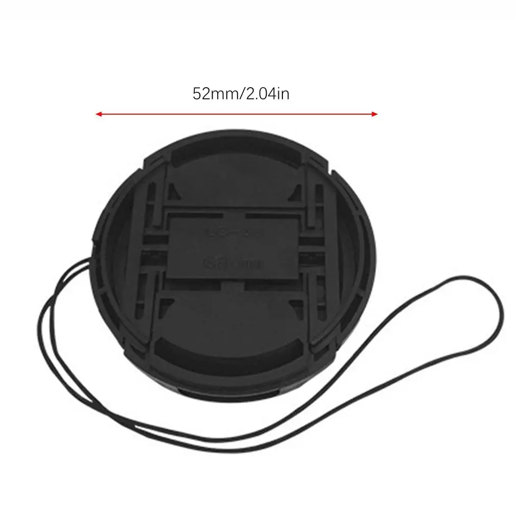 

Professional Protective Lens Cap For Canon/Nikon/Pentax/Sony ABS Dust-proof Camera Lens Protector Cover With Anti-lost Rope