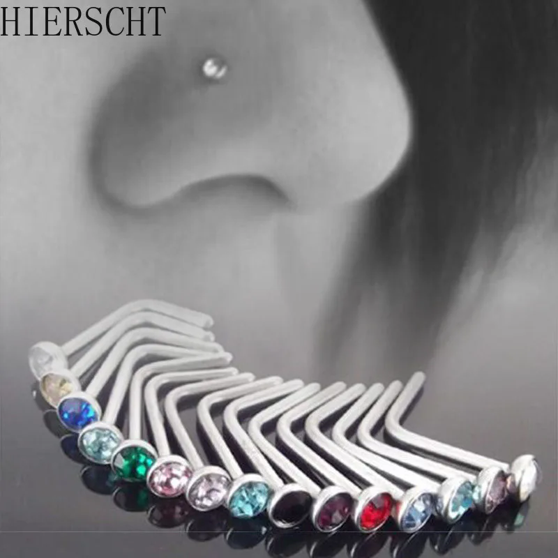 10 шт./упак. европейские и Соединенные Штаты 1 8 мм Алмазная изогнутая носовая