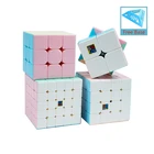 MOYU Macaroon 2x2 3x3 4x4 5x5 Пирамидка магический куб набор игрушек Набор кубиков макарун без наклеек Нео профессиональная игрушка-пазл для детей