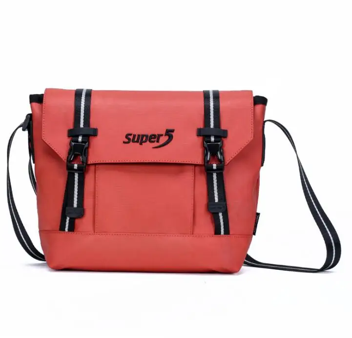 

Super 5 2021 VIP large capacity anti-theft men's shoulder bag water-repellent crossbody bag multi-pockets trendy messenger bag