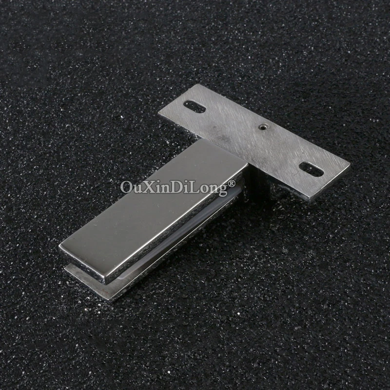 Роскошные бескаркасные петли для стеклянных дверей душа из нержавеющей стали 304 2