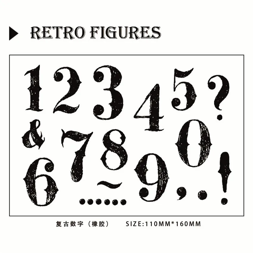 11*16CM Hot sale digital Transparent Clear Stamps / Silicone Seals Roller Stamp for DIY scrapbooking photo album/Card Making | Дом и сад