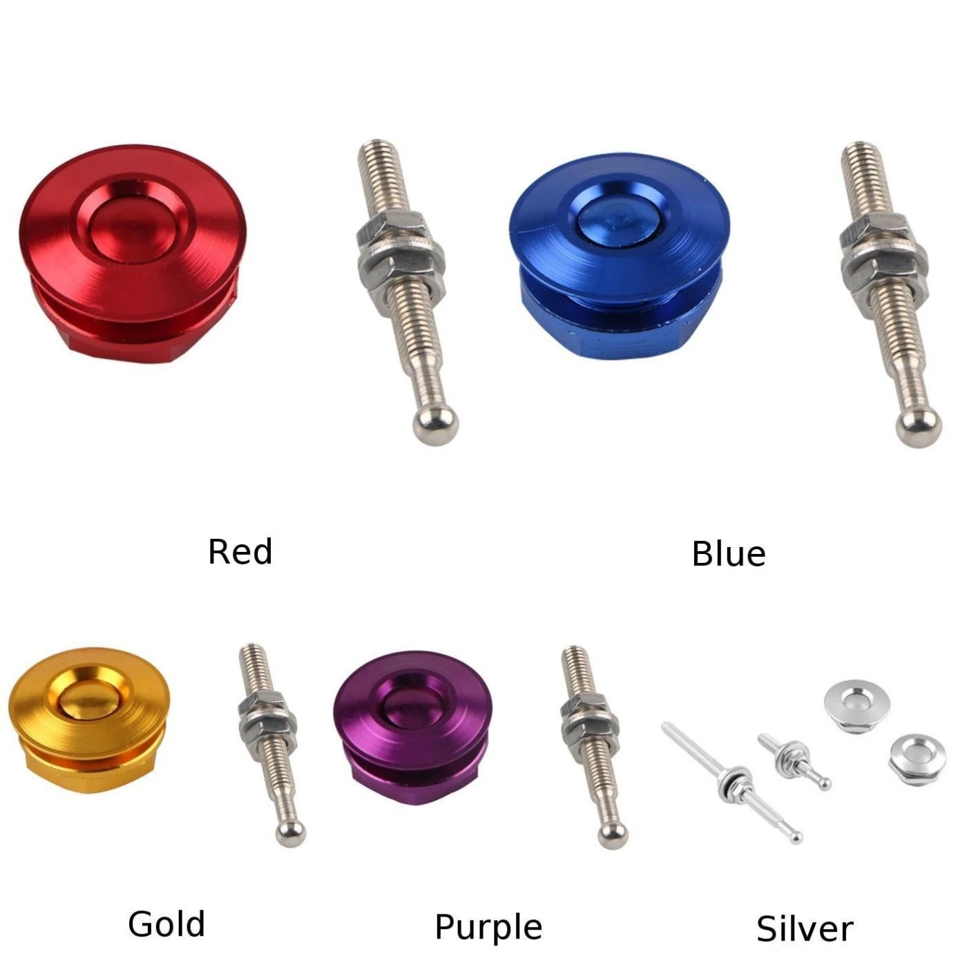 1 х кнопочная заготовка капот контактный замок зажим для автомобиля