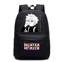 boys girls hunter x hunter backpacks kids cartoon canvas knapsack children anime print rucksack mochila students school bags
