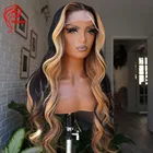 Hesperis парик на шелковой основе из искусственной кожи 5,5x4,5 с хайлайтером, светлые человеческие волосы, бриллианты для женщин, бразильские волосы без повреждений