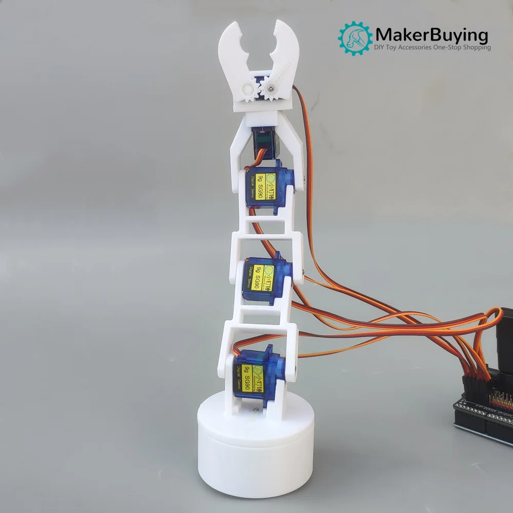 PS2 пульт дистанционного управления 6DOF 3D печать робот рука комплект для Arduino