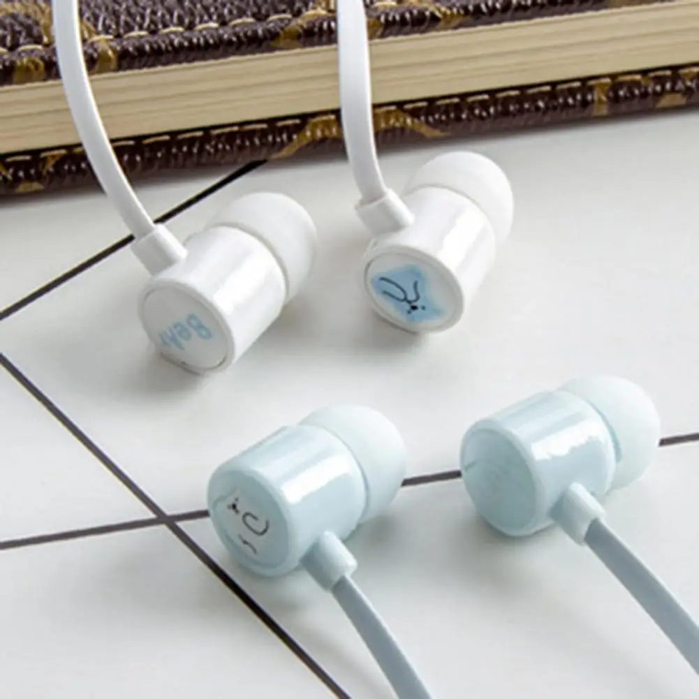 50% Off наушники мультфильм Шум снижение 3 5 мм Jack проводной In-ear спортивный наушник