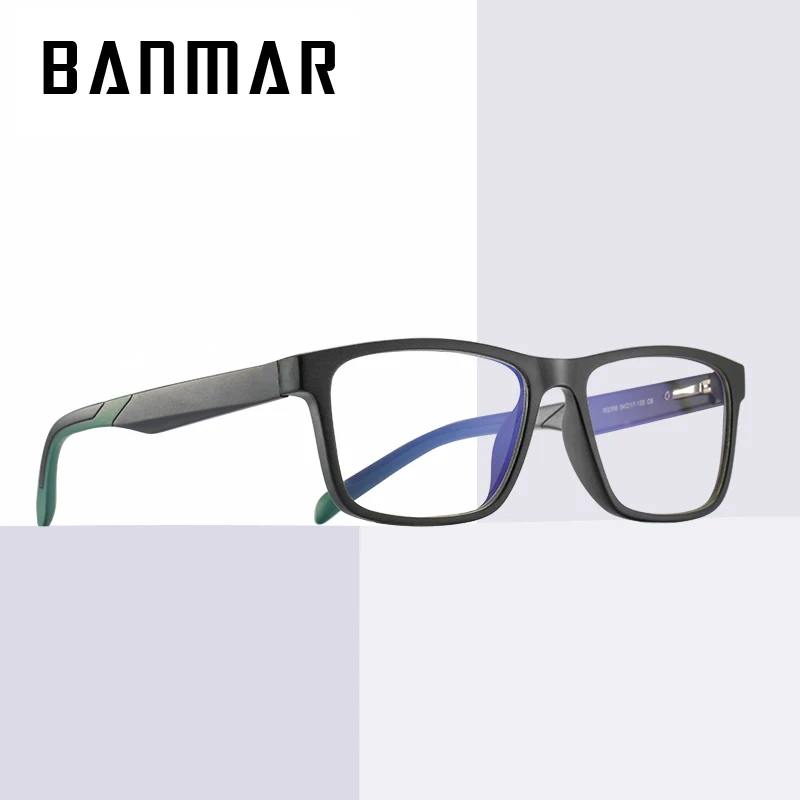 

Очки BANMAR TR90 с блокировкой сисветильник для мужчин и женщин, многоугольная оправа, очки с сисветильник, модные компьютерные игровые очки