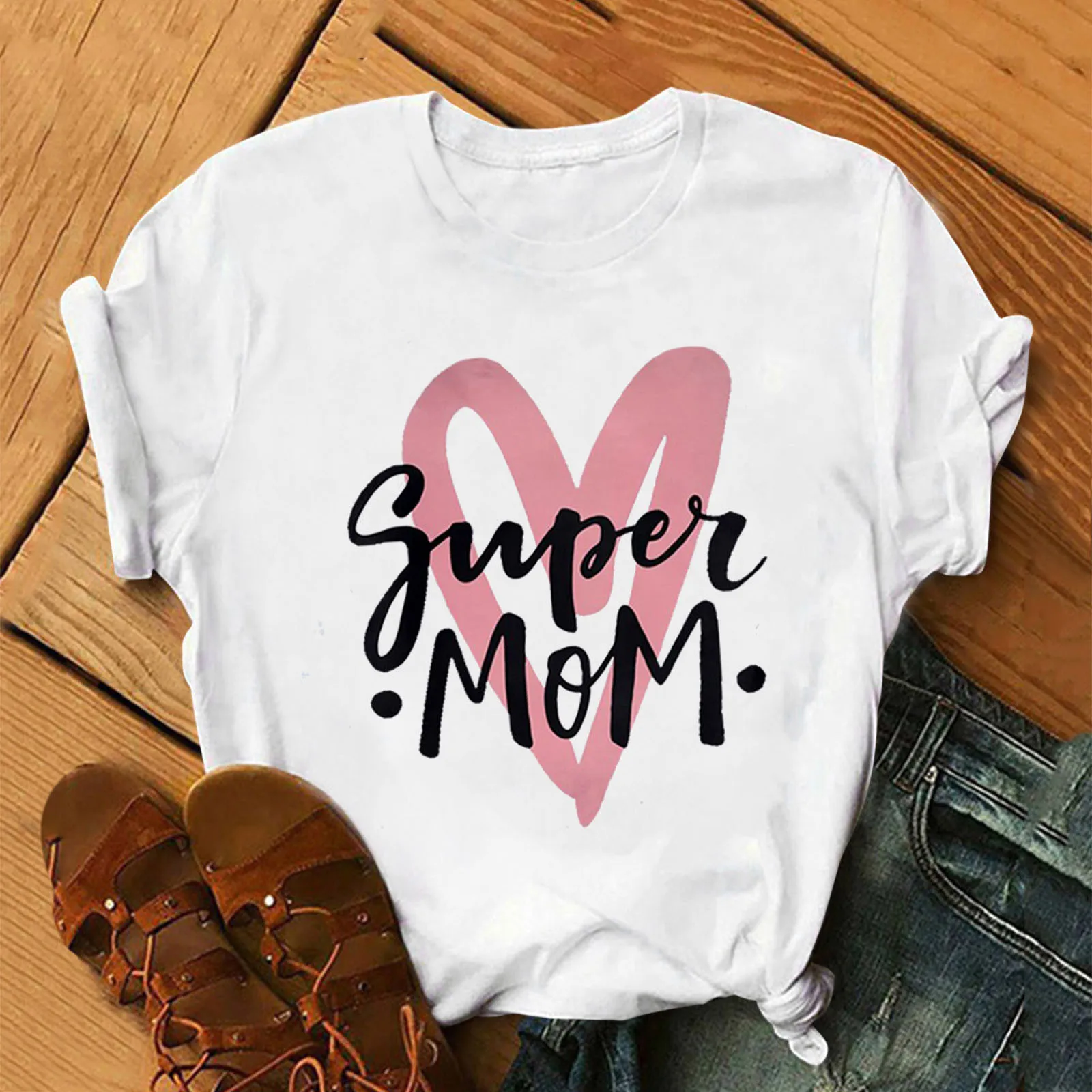 

Top T Shirt For Women Mother's Day Tunic Stylish Shirt