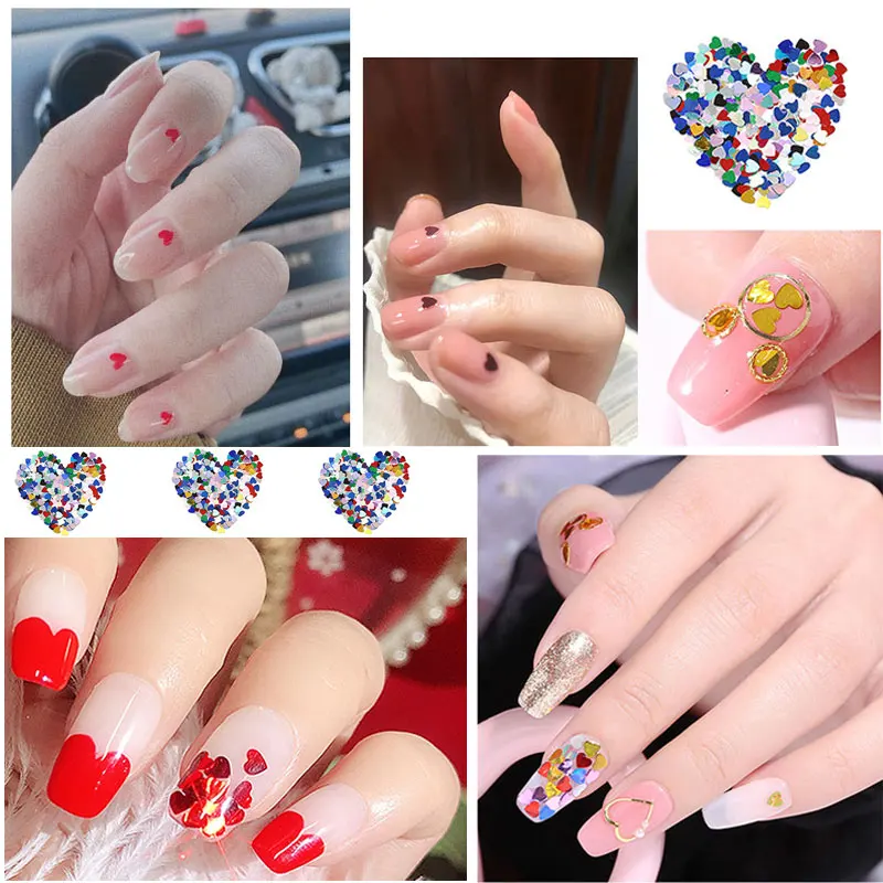 Голографические блестки лазерные 3D наклейка для искусства ногтей | Красота и