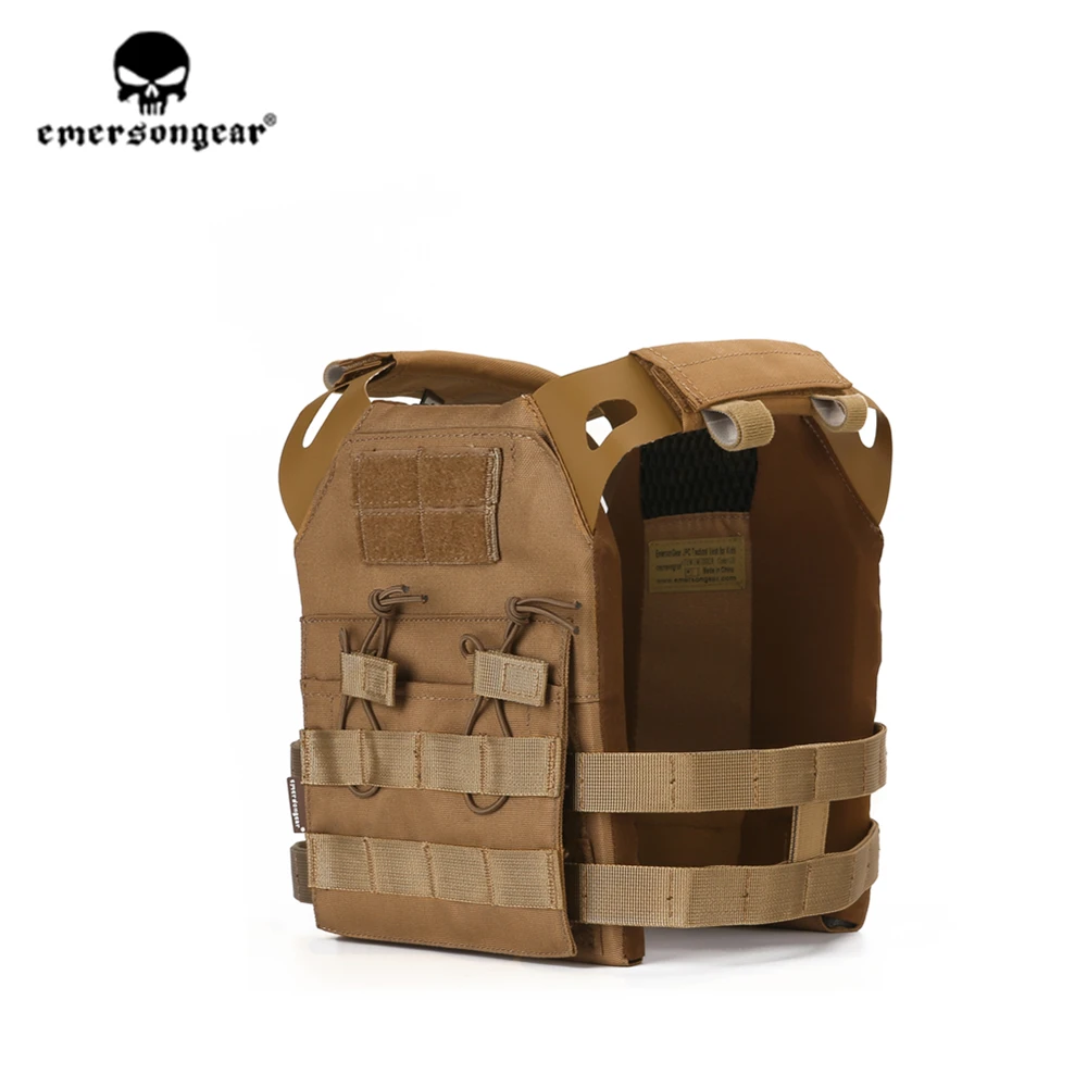 Emersongear, для детей, JPC, несущая пластина, тактический жилет, защита воина, бронежилет, легкий мини жилет для страйкбола