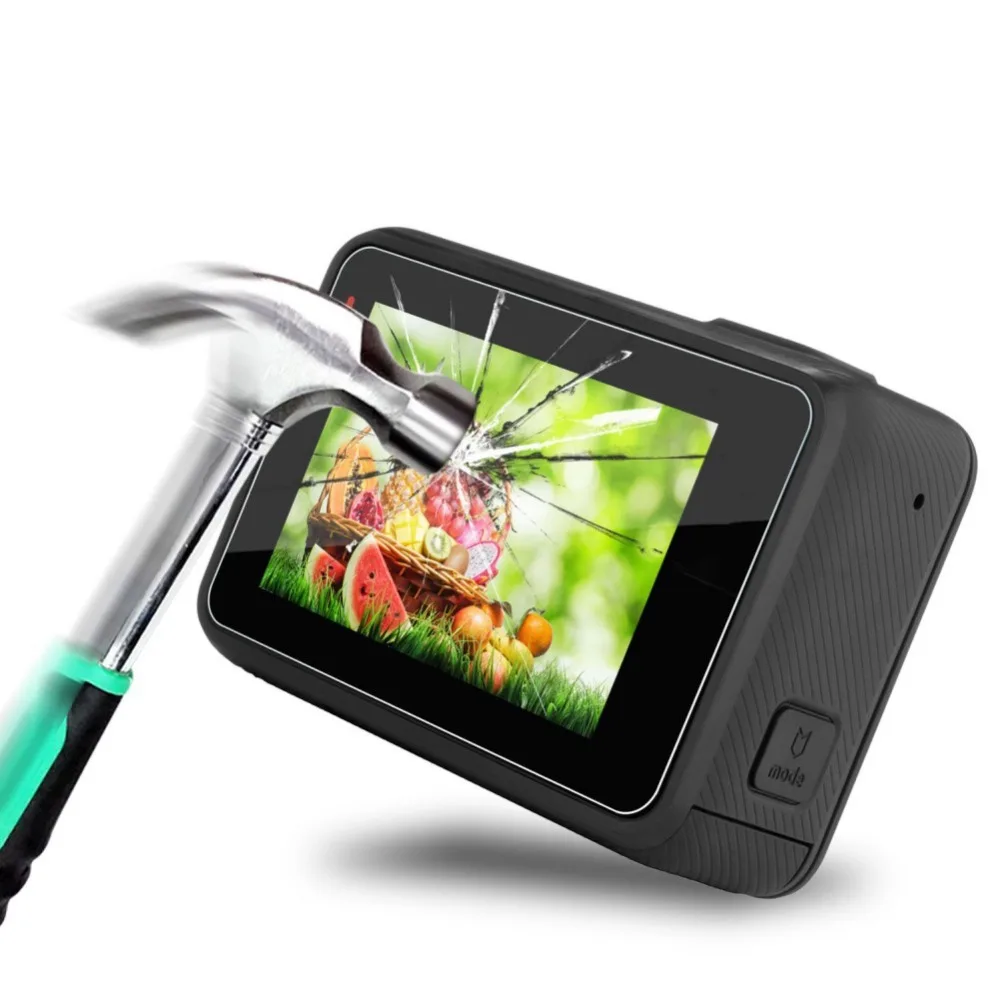 Закаленная пленка для Gopro Hero 7 6 5 Аксессуары протектор закаленного экрана Go Pro