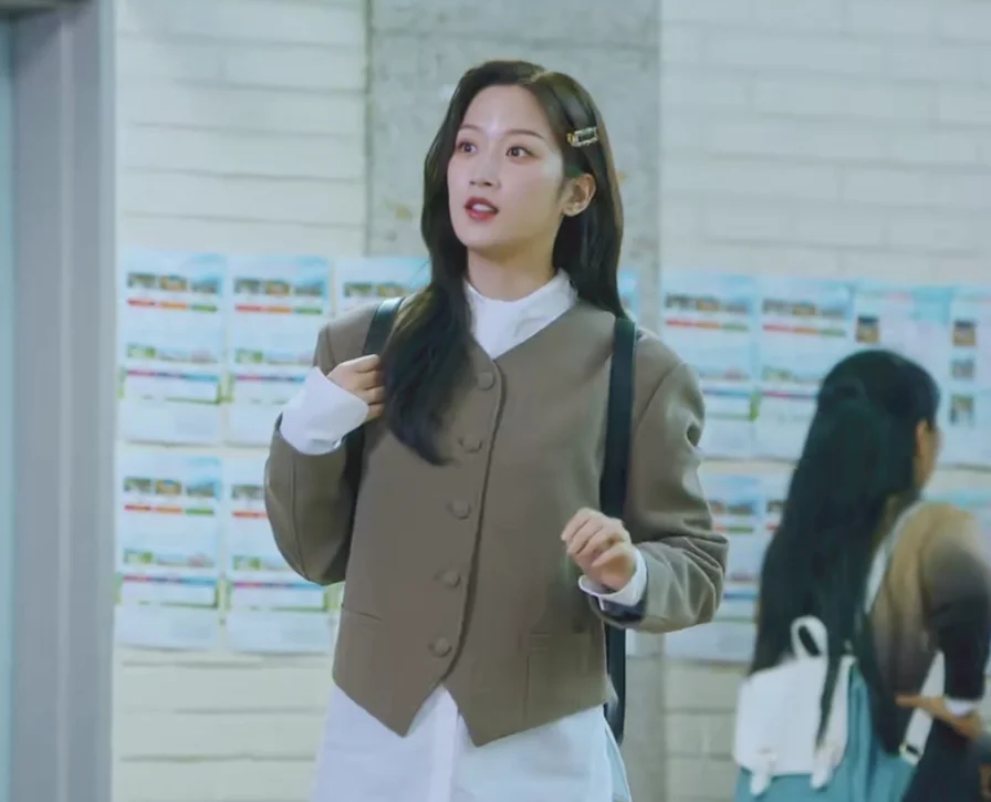 Женский блейзер Корейская Драма ТВ Звезда Луна Ga Молодежная короткая куртка