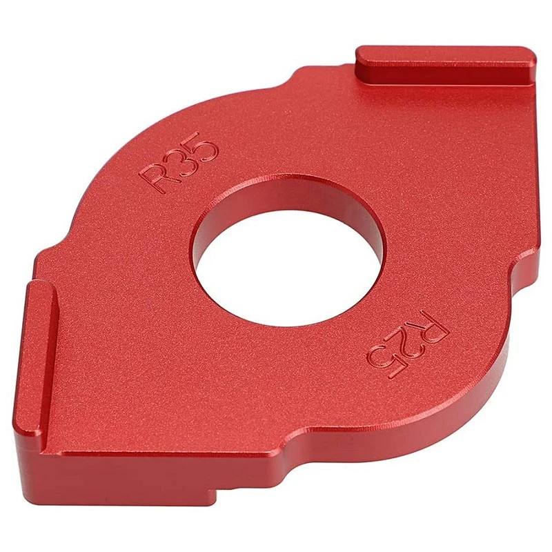 Set of 3 Radius Jig Router Templates Aluminium Alloy Routing Rounded Corners R10 R15 R20 R25 R30 R35 | Инструменты