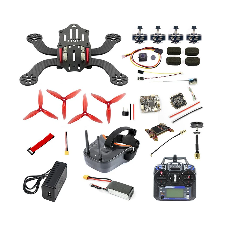 194 мм Радиоуправляемый гоночный Дрон с видом от первого лица мини F4 Pro OSD RC Quadcopter 4 в