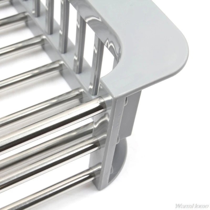 Нержавеющая сталь сливная корзина расширяемый сушилка для посуды нержавеющие