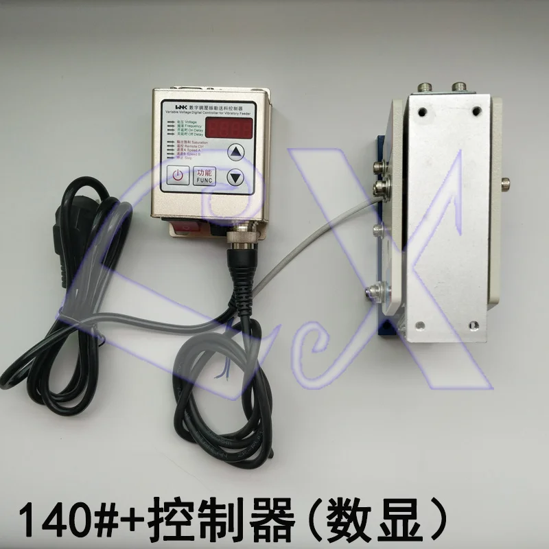 

Вибрационная пластина прямой Вибрационный питатель 140 # + SDVC20 Электромагнитная плоская Вибрация Чистая медь 220 В контроллер аксессуары