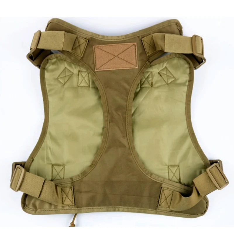 

1000D Nylon Military Tactical Service Dog Vest Harness K9 Dog Training Clothing Accessories Hunting Dog Molle Vests