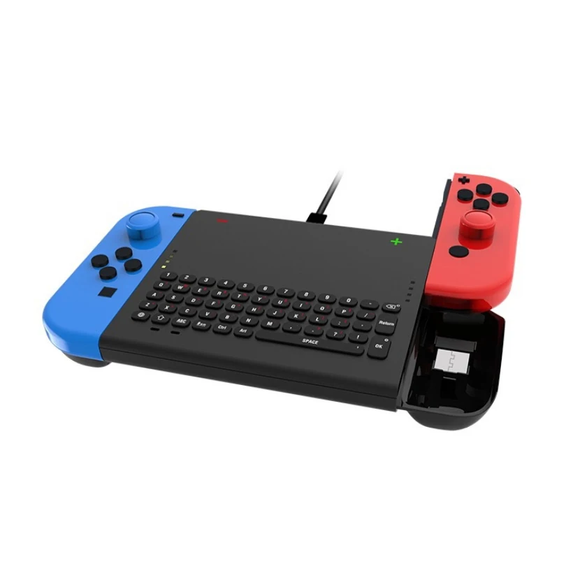 Для Nintendo Switch 2 4G Беспроводная клавиатура ручная чатная для Joy Con аксессуары