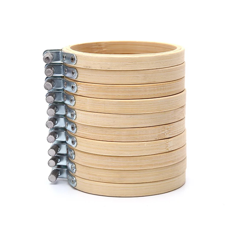 10 шт. деревянные кольца для вышивки см | Дом и сад