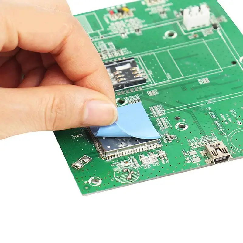 

New Arrival GPU CPU Heatsink Cooling Conductive Silicone Quality Pad Thermal Thermal Pad High Pad 100mm*100mm*1mm P8T4