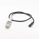 USB-кабель для электровелосипеда, детали для электровелосипеда для Bafang BBS03 BBSHD
