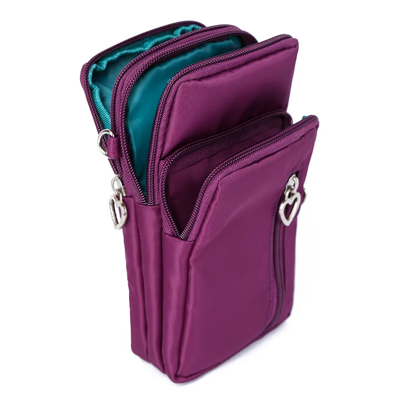 Lightweight Stash Waterproof Neck Hanging Travel Passport Bag Wallet Pouch Credit Card Holder Phone Bag For Men And Women