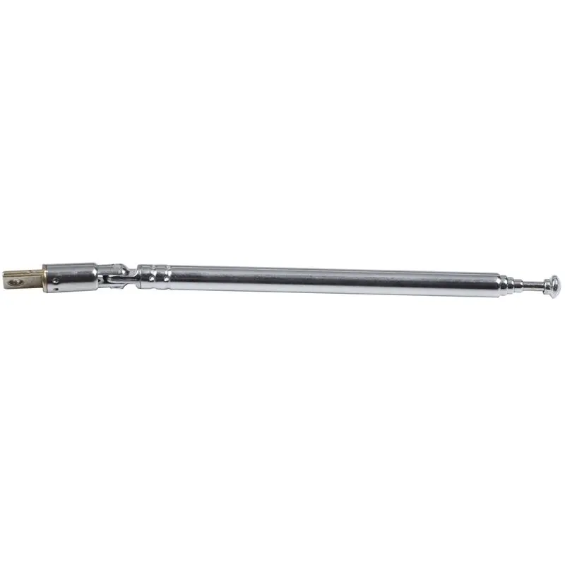 

5 Pcs 32cm Length 5 Section Telescopic AM FM Radio Antenna 180 Degree