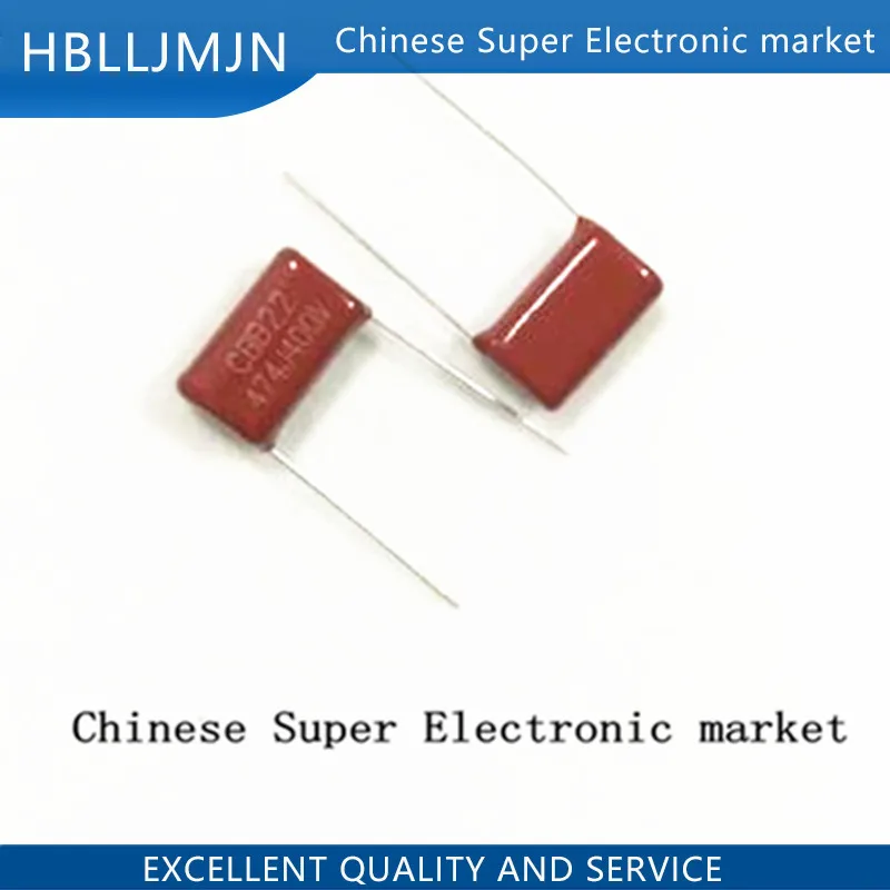 50PCS 400V474J 0.47UF Pitch 15mm 470NF 400V 474 CBB Polypropylene Film Capacitor |