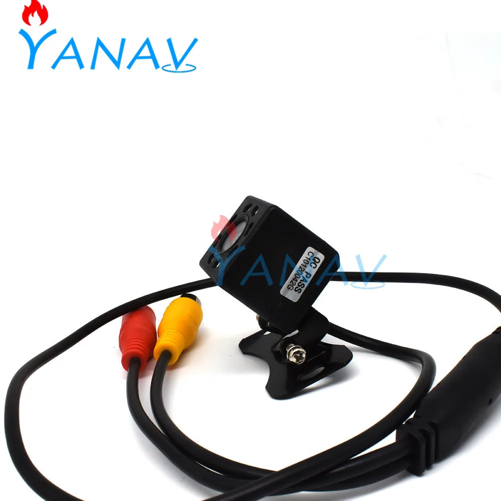 Автомобильный видеорегистратор с объективом 170 ° USB камера заднего вида авто