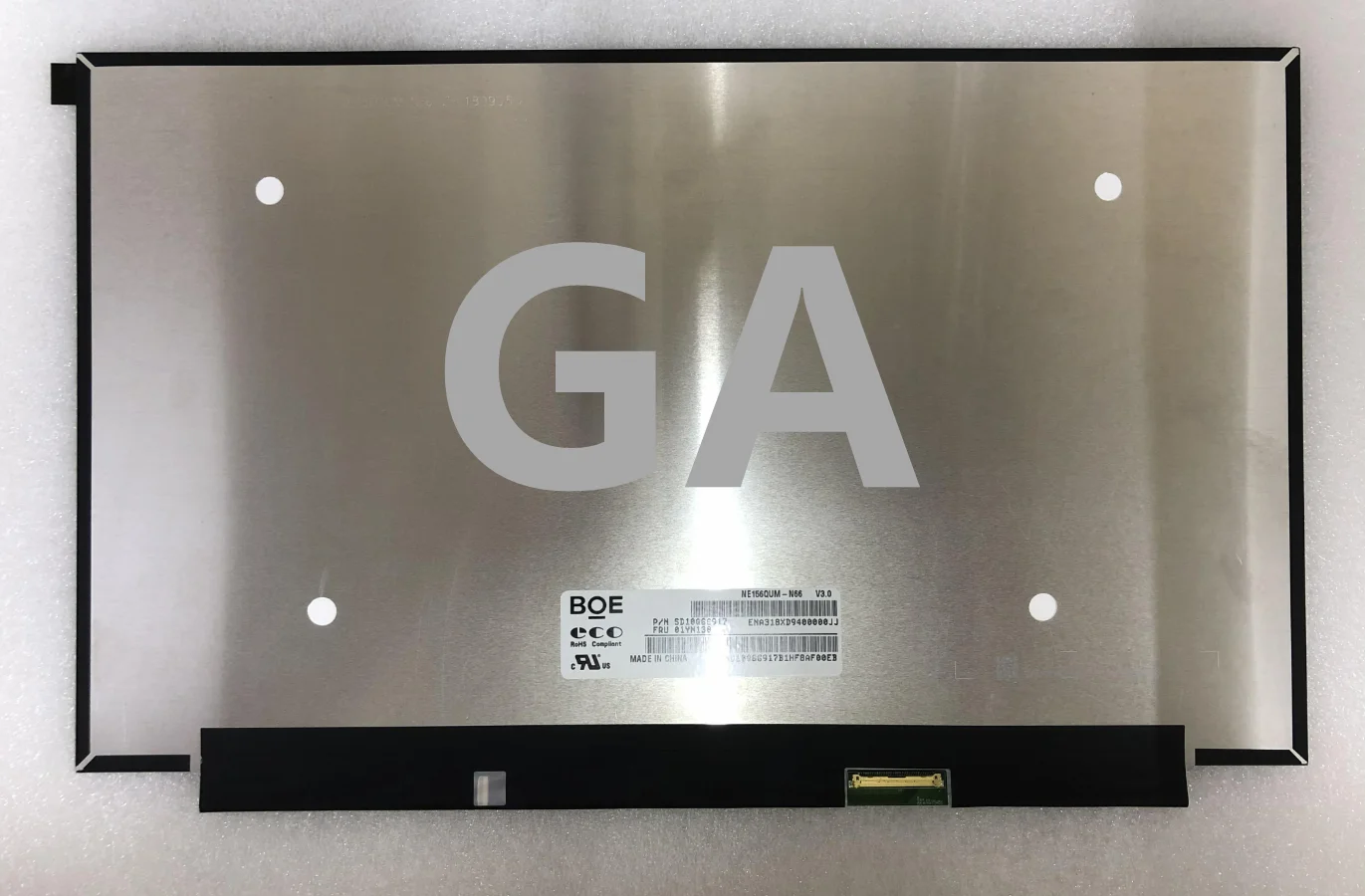 Goedkoop 01YN137 N138 0Q66917 Voor Thinkpad X1 Extreme 2nd Gen Type 20QV 15.6 ''Uhd Lcd Led Screen No-Touch Display Screen Digitizer Panel