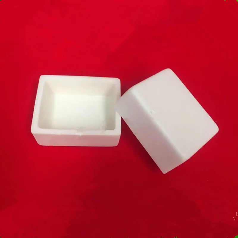 50x40x20 мм 99.5% Al2O3 высокочистый прямоугольный глиноземный керамический катер