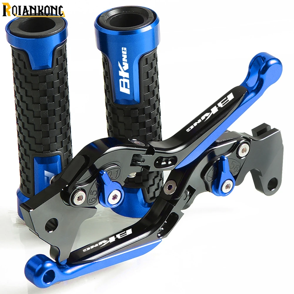 

With B-King logo Motorcycle Clutch Brake Lever CNC Aluminum Adjustable Foldable Levers for Suzuki BKING 2008 2009 2010 2011 2012