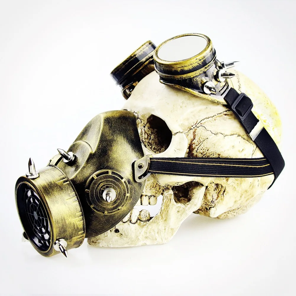 Маска с заклепками в готическом стиле для мужчин и женщин маска косплея