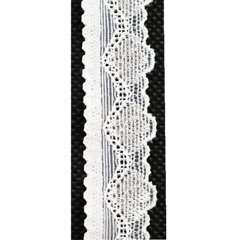 Кружевные кружевные ленты с отделкой 18 мм 5 ярдов свадебное украшение ручной