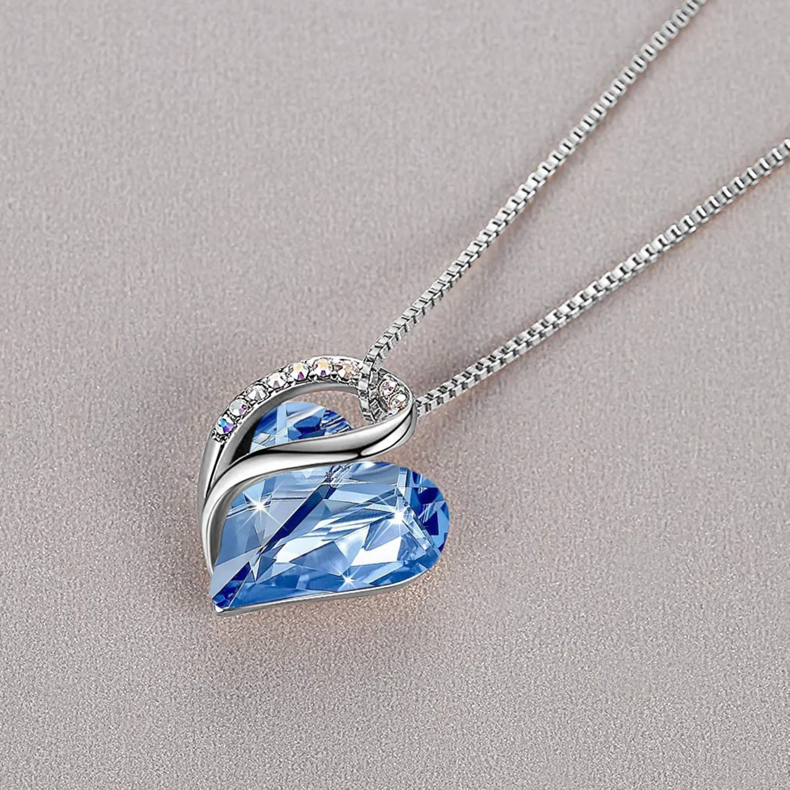 Женское ожерелье с подвеской в виде сердца 25 # | Украшения и аксессуары